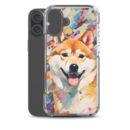 iPhone Case Painted Shiba Inu