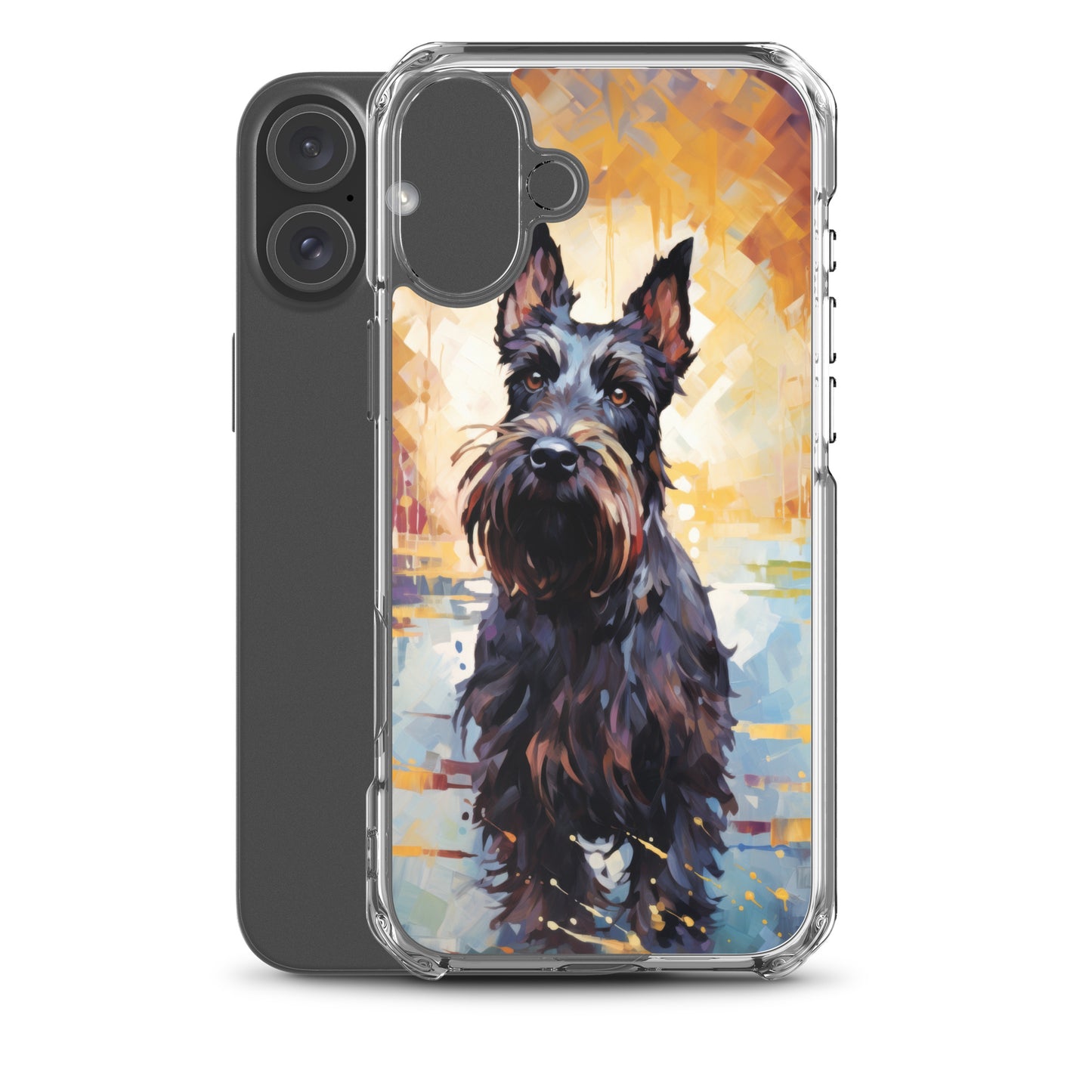 iPhone Case Painted Scottish Terrier