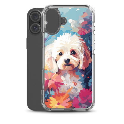 iPhone Case Painted Bichon Frise