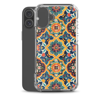 iPhone Case Colorful Armenian Ceramic Tiles
