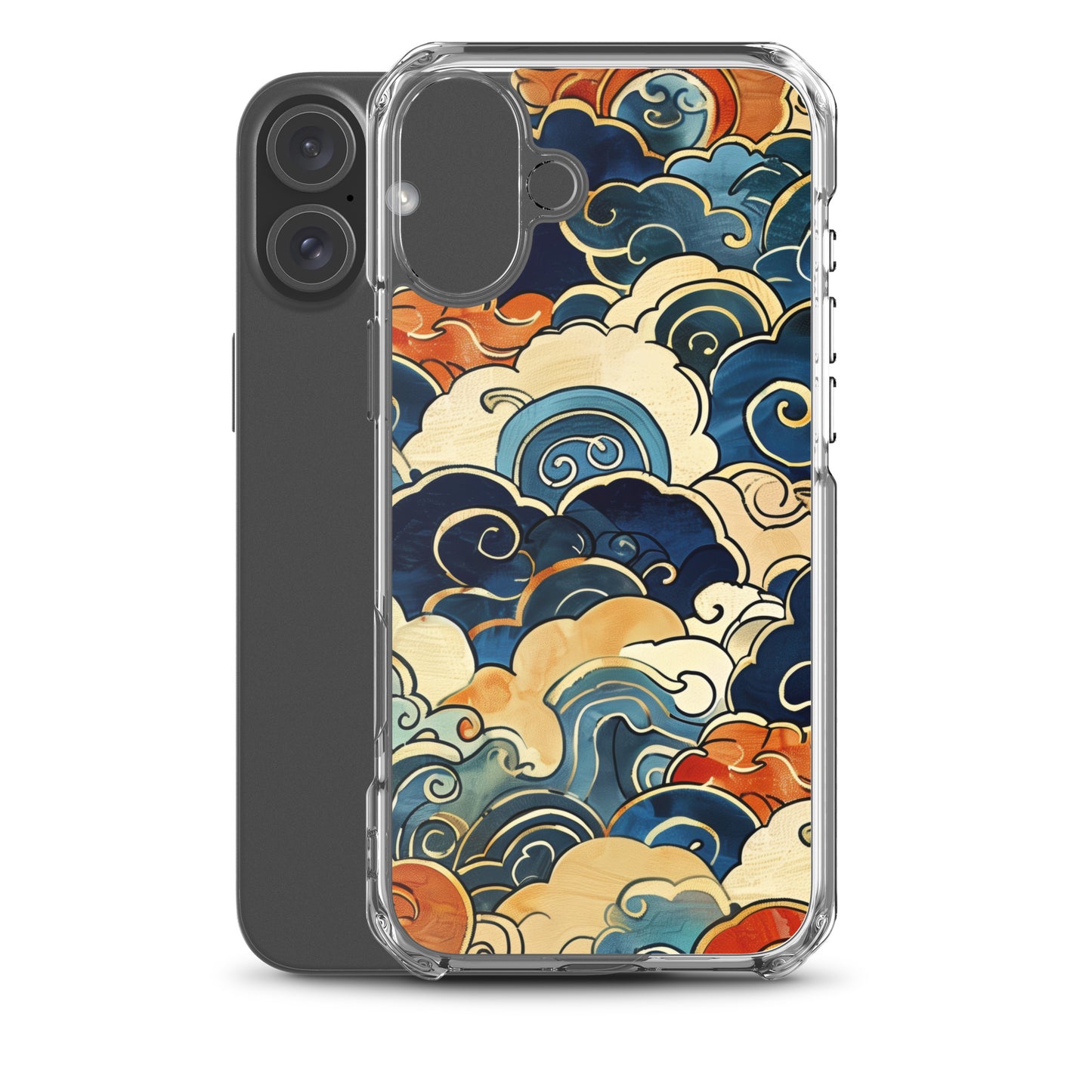 iPhone Case Stylized Clouds