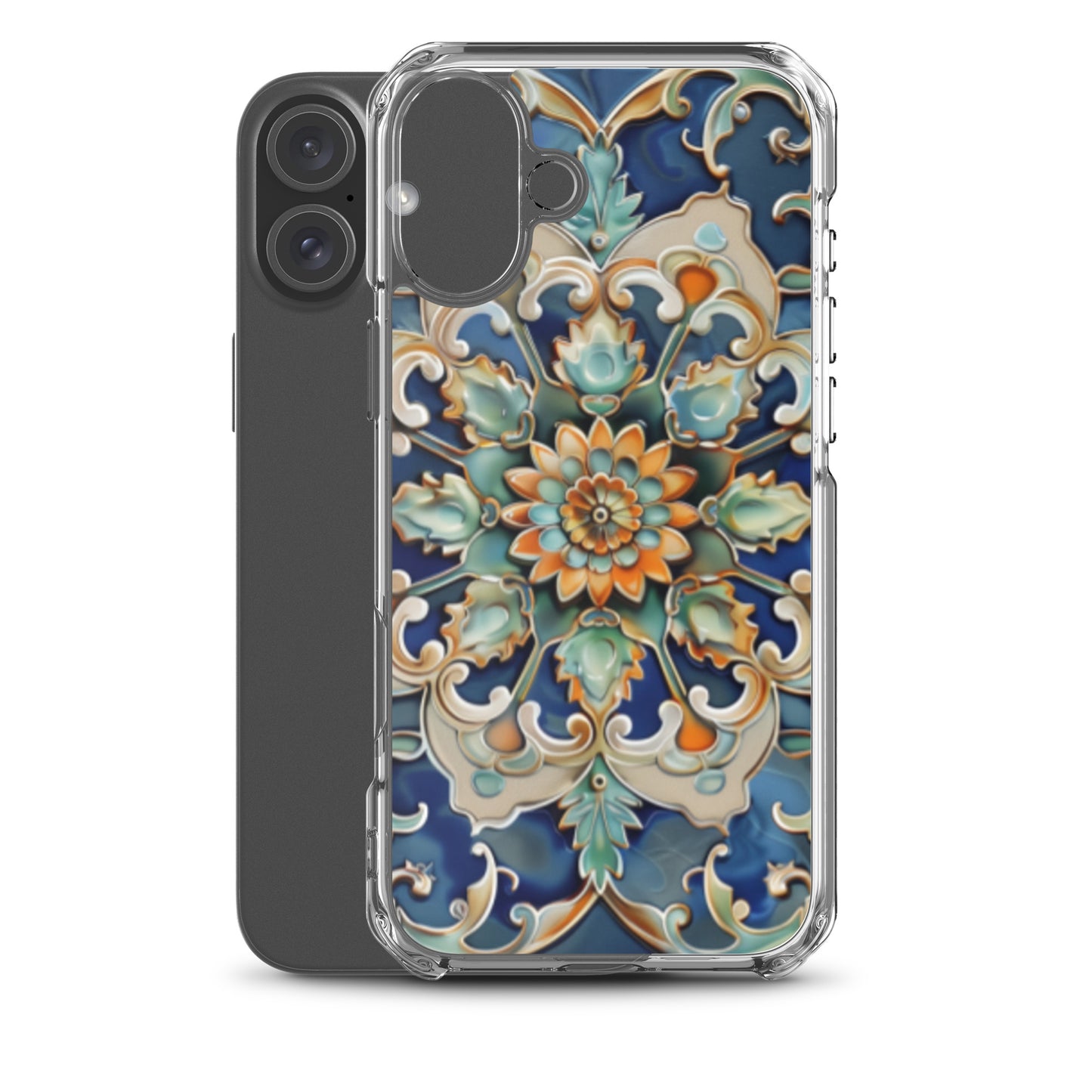 iPhone Case Malaysian Ceramic Tile Pattern