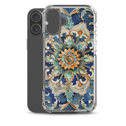 iPhone Case Malaysian Ceramic Tile Pattern