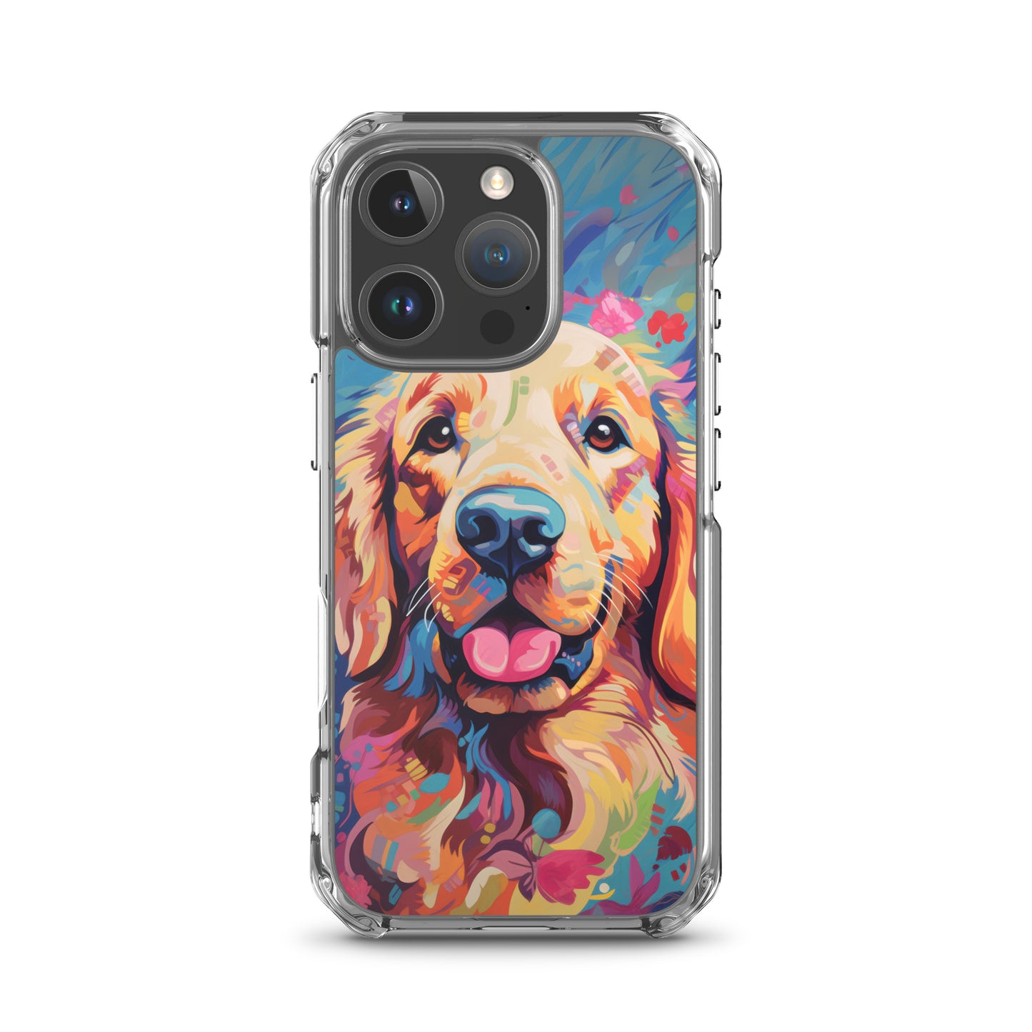 iPhone Case Painted Golden Retriever