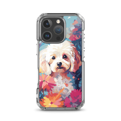 iPhone Case Painted Bichon Frise