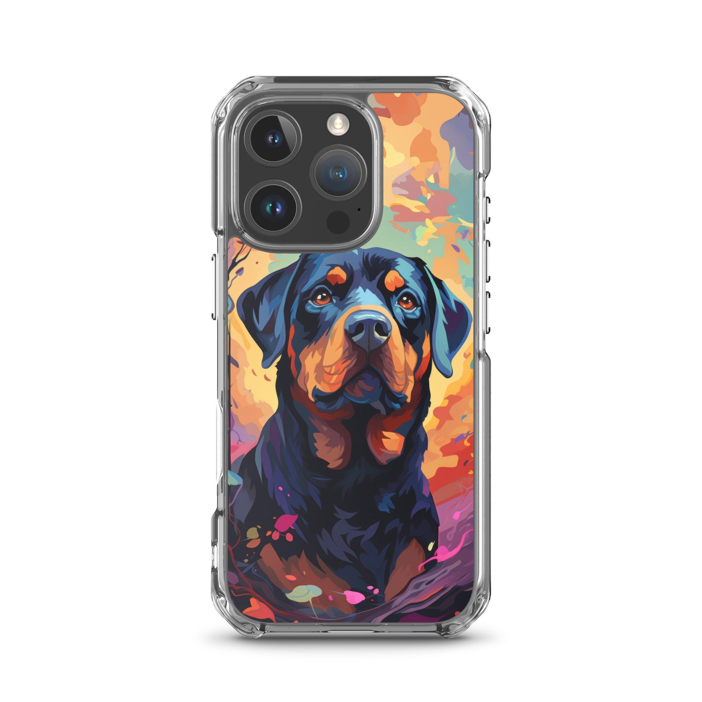 iPhone Case Painted Rottweiler