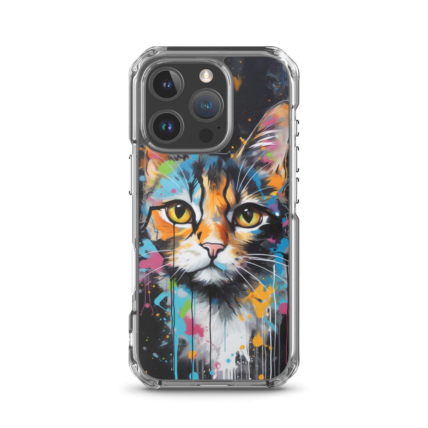 Graffiti Calico Cat iPhone Case