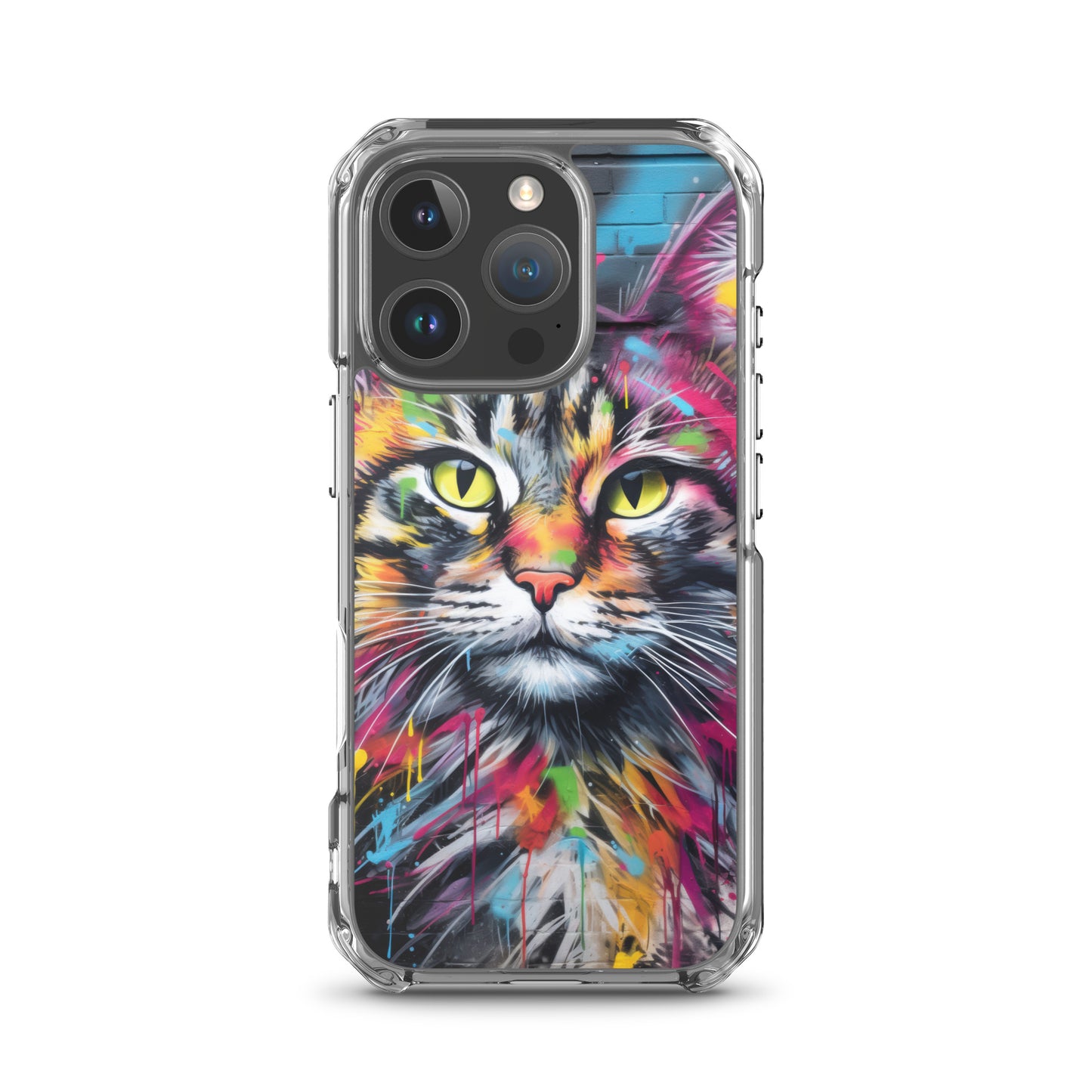 Graffiti Cat iPhone Case
