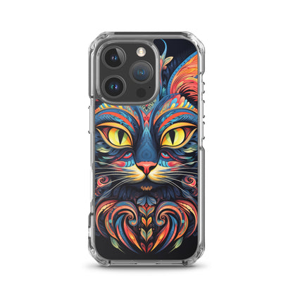 Mystical Kitty Cat iPhone Case