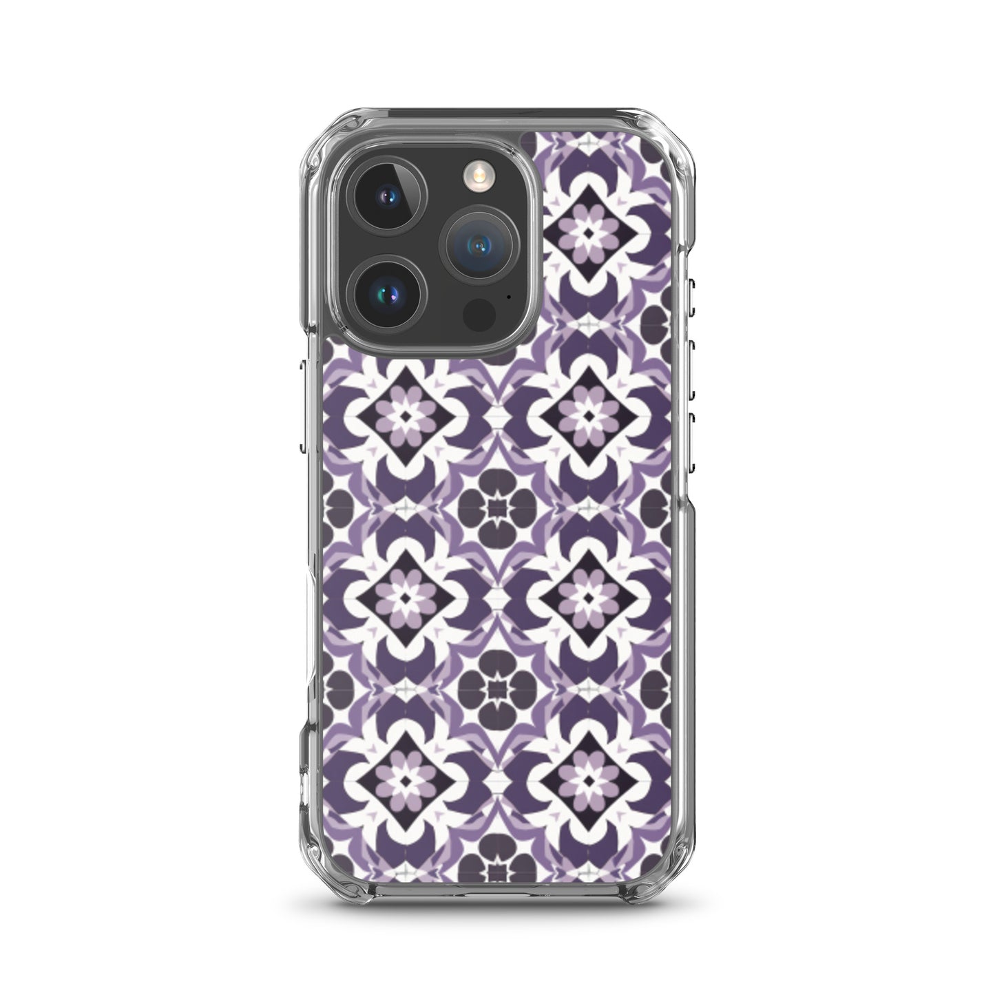 iPhone Case Purple Moroccan Style Tile