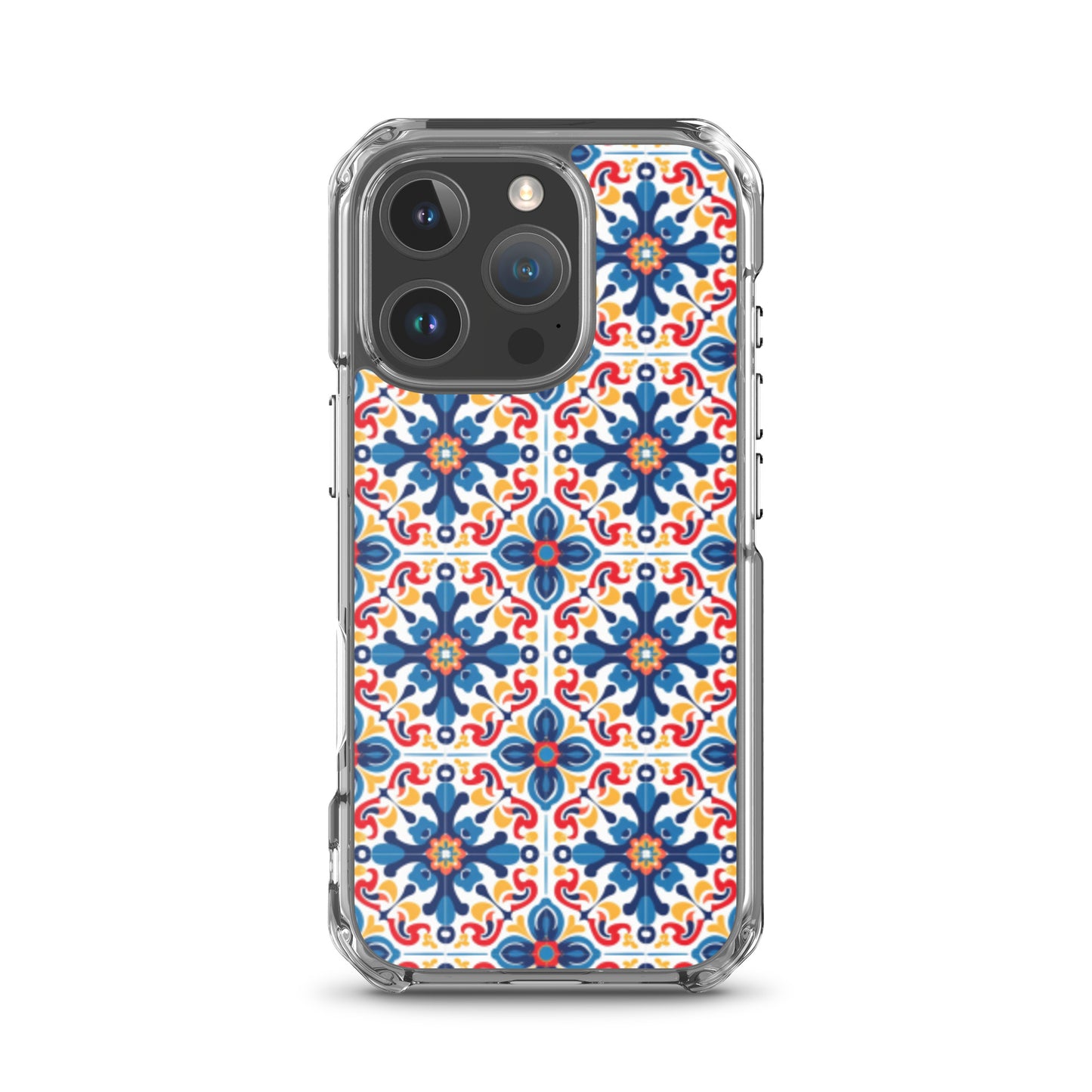 iPhone Case Talavera Tiles Blue and Red