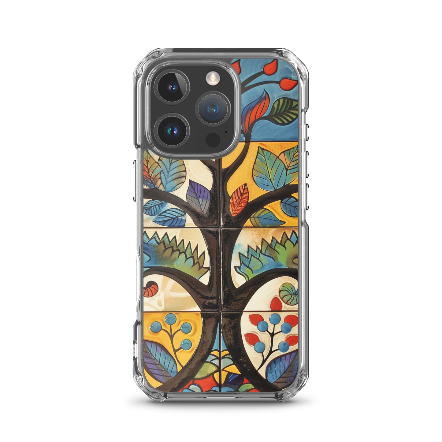 iPhone Case Colorful Tile Tree
