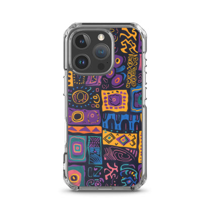 iPhone Case Colorful Yemanja Pattern