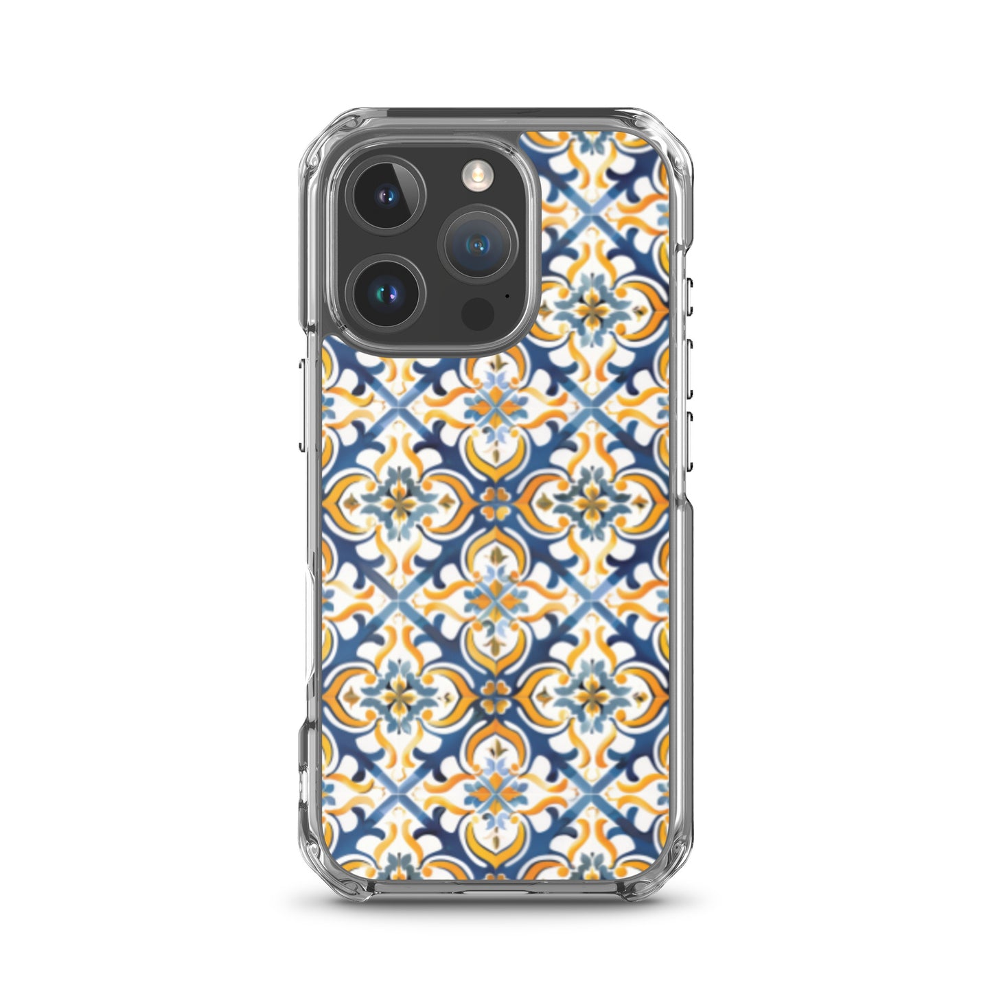 iPhone Case Colorful Spanish Tile Pattern