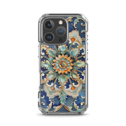 iPhone Case Malaysian Ceramic Tile Pattern