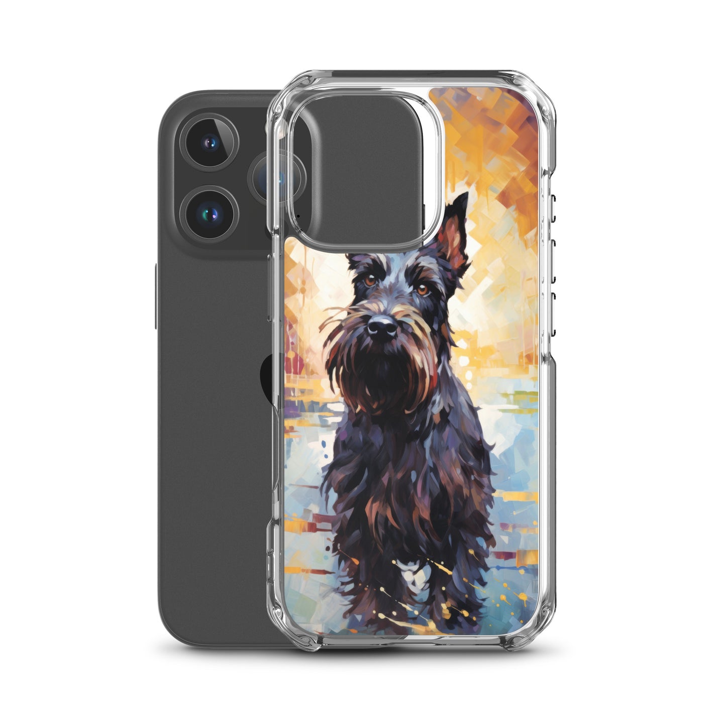 iPhone Case Painted Scottish Terrier