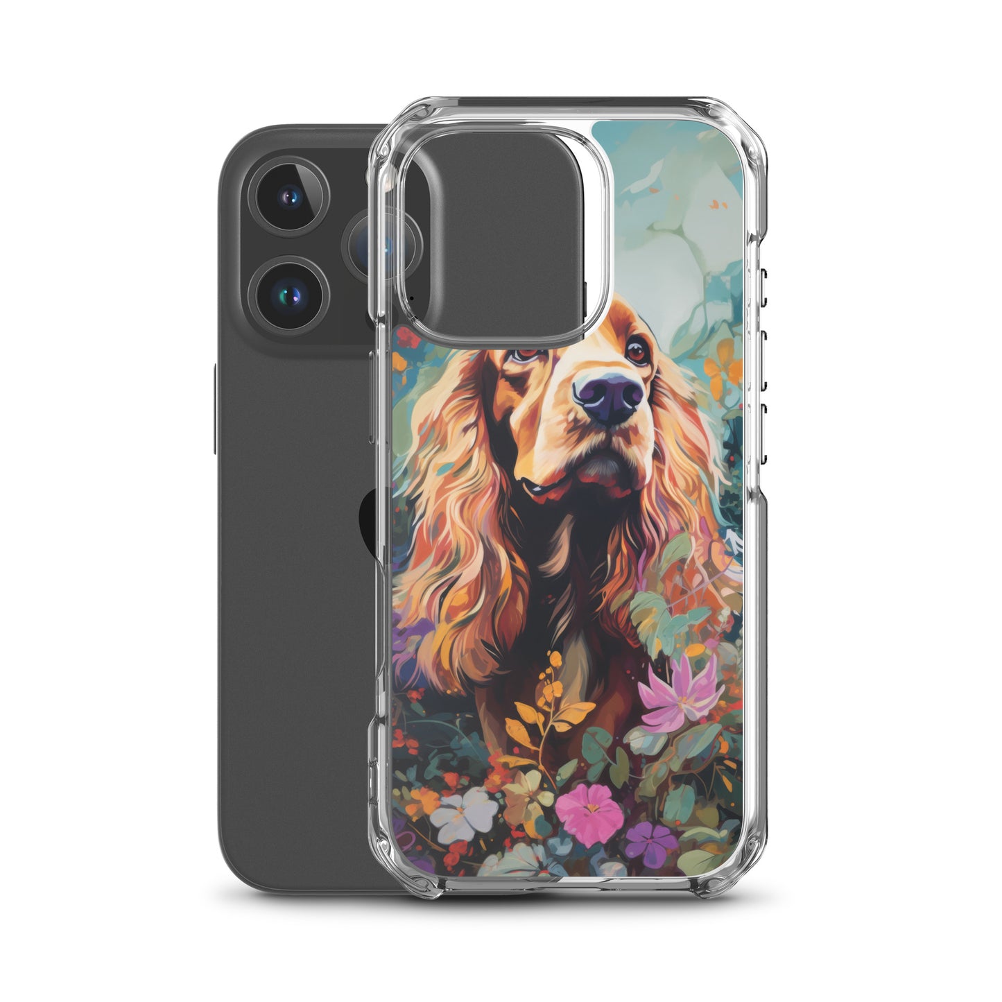 iPhone Case Painted Cocker Spaniel