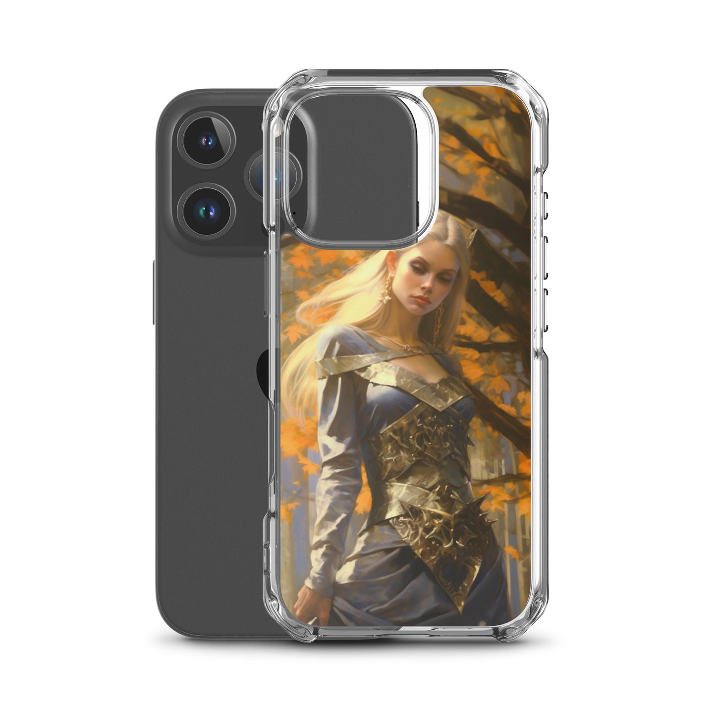 Dungeons and Dragons Female Elf iPhone Case