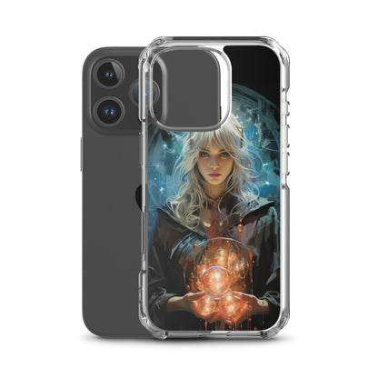 Dungeons and Dragons Female Elf Sorcerer iPhone Case