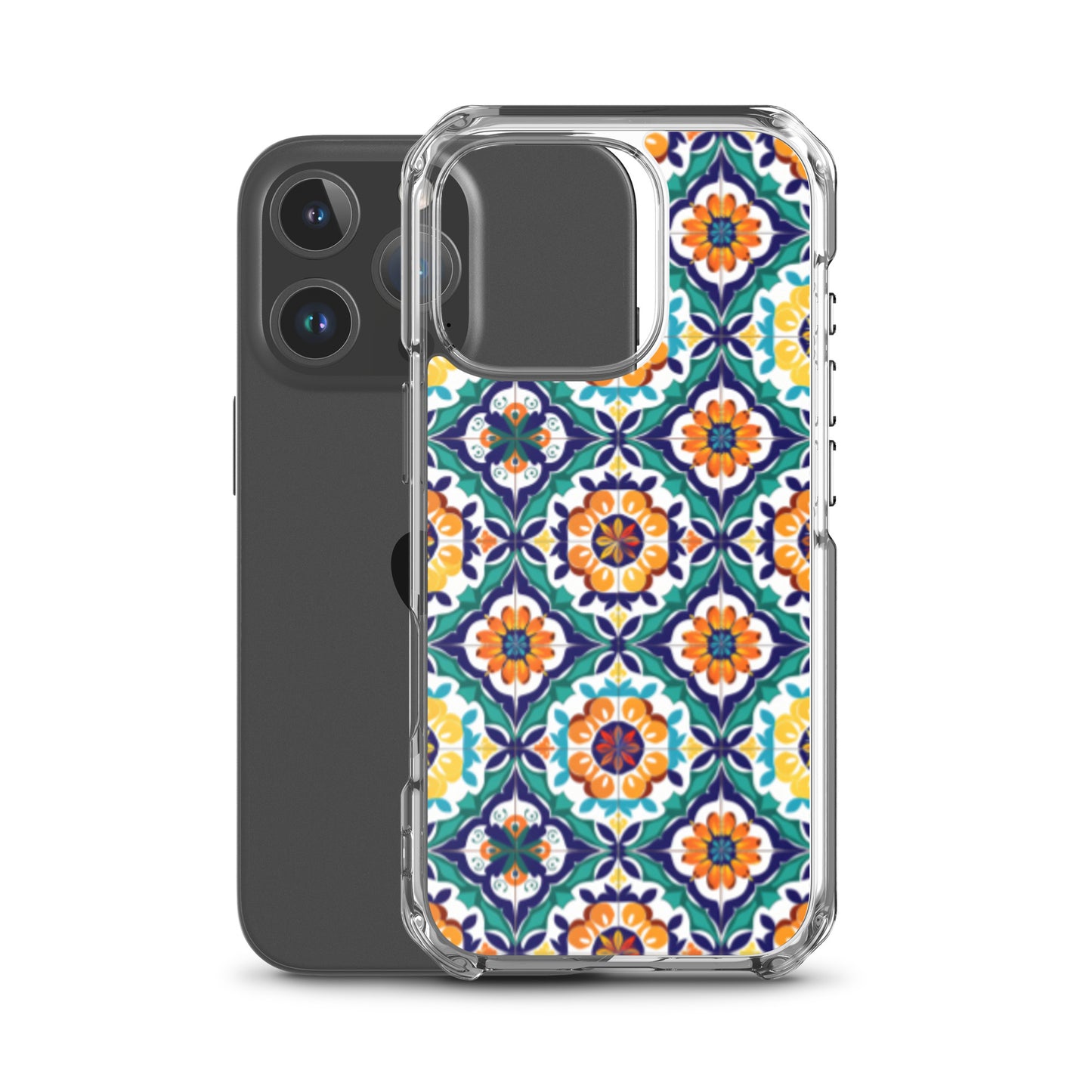 iPhone Case Talavera Tiles Green and Blue
