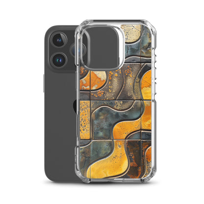 iPhone Case West German Lava Tile
