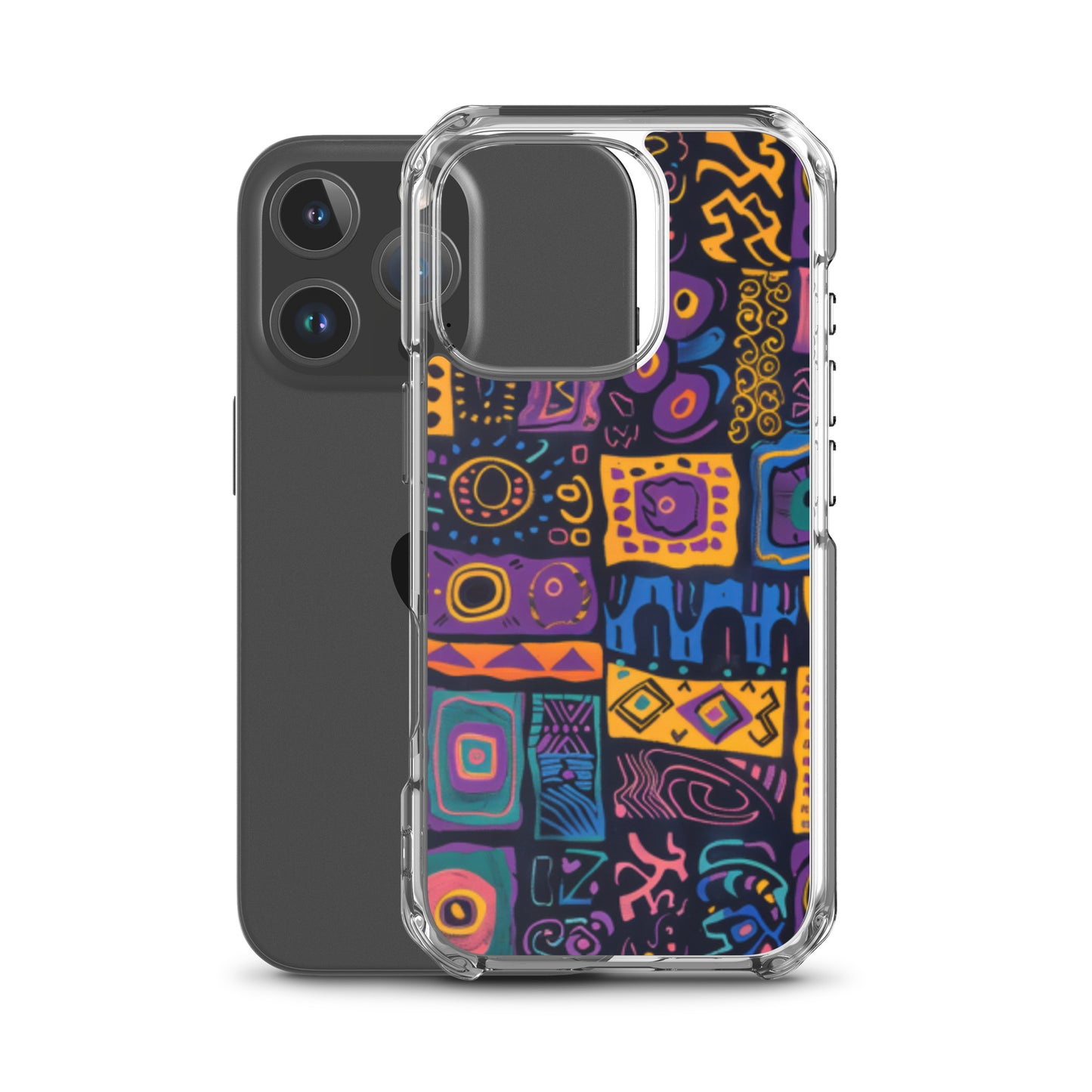 iPhone Case Colorful Yemanja Pattern