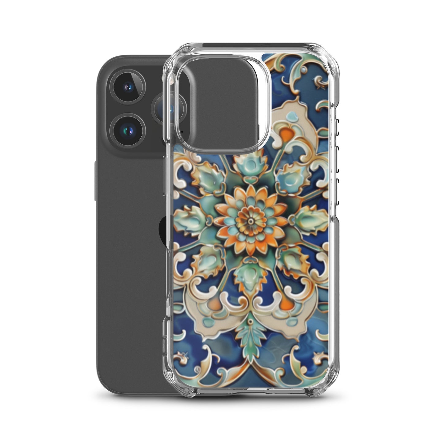 iPhone Case Malaysian Ceramic Tile Pattern