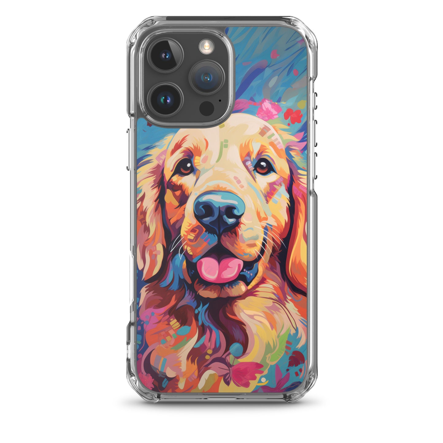 iPhone Case Painted Golden Retriever