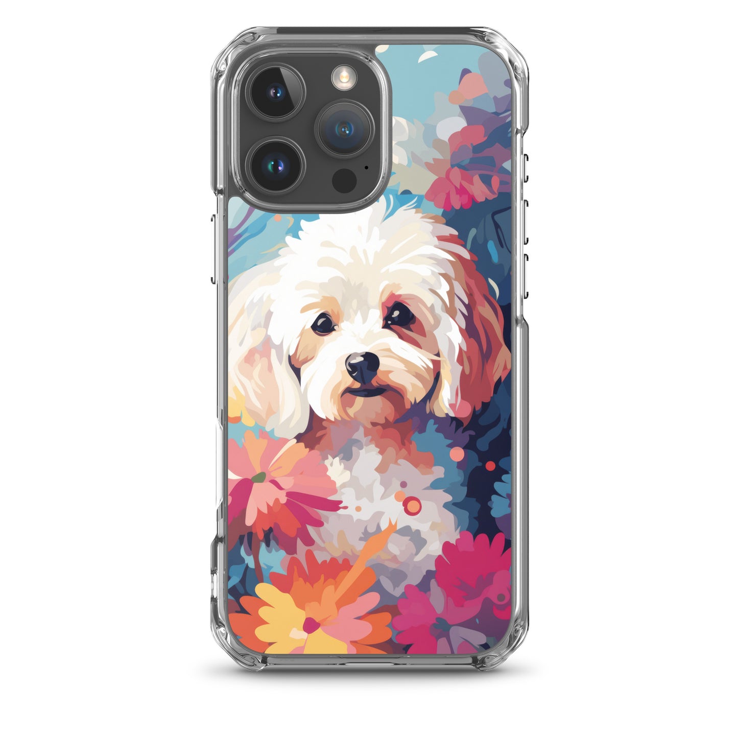 iPhone Case Painted Bichon Frise