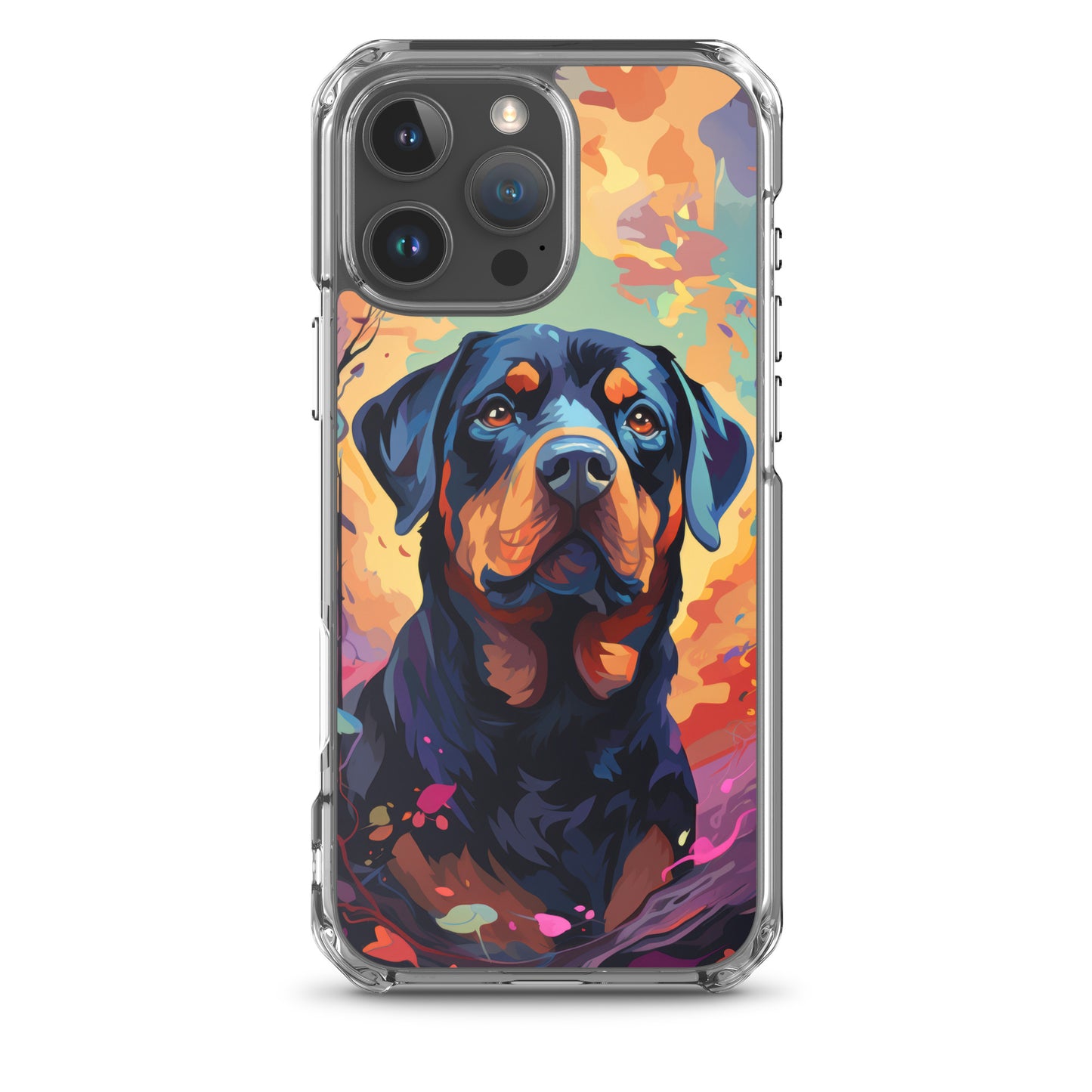 iPhone Case Painted Rottweiler