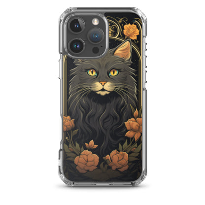 Art Nouveau Cat iPhone Case