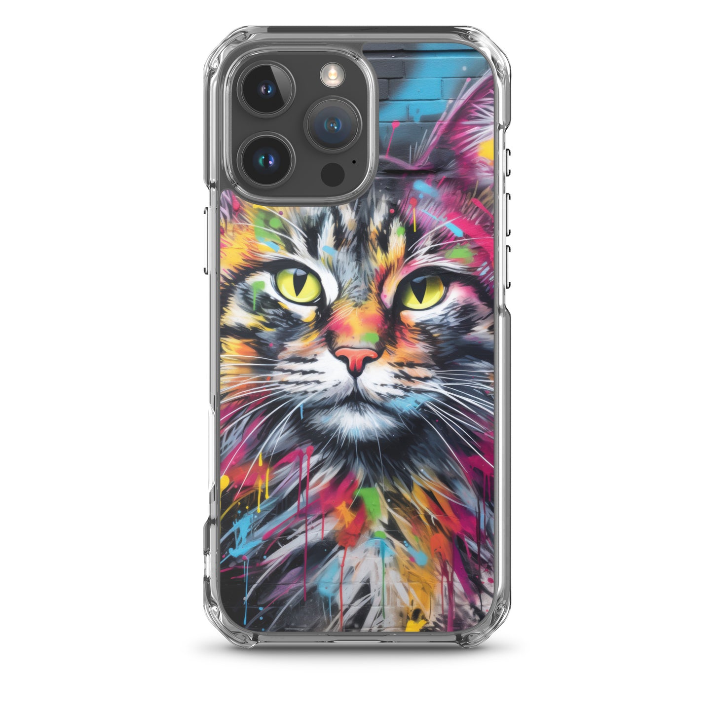 Graffiti Cat iPhone Case