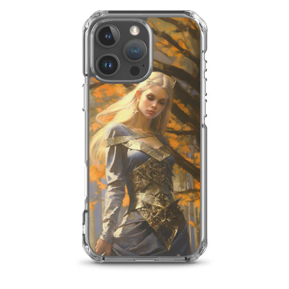 Dungeons and Dragons Female Elf iPhone Case