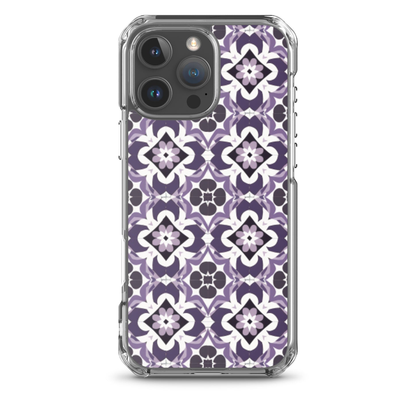 iPhone Case Purple Moroccan Style Tile