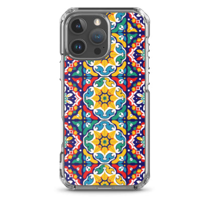 iPhone Case Talavera Tiles Red and Yellow