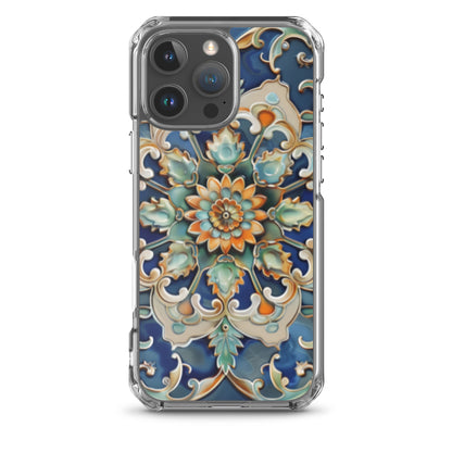 iPhone Case Malaysian Ceramic Tile Pattern