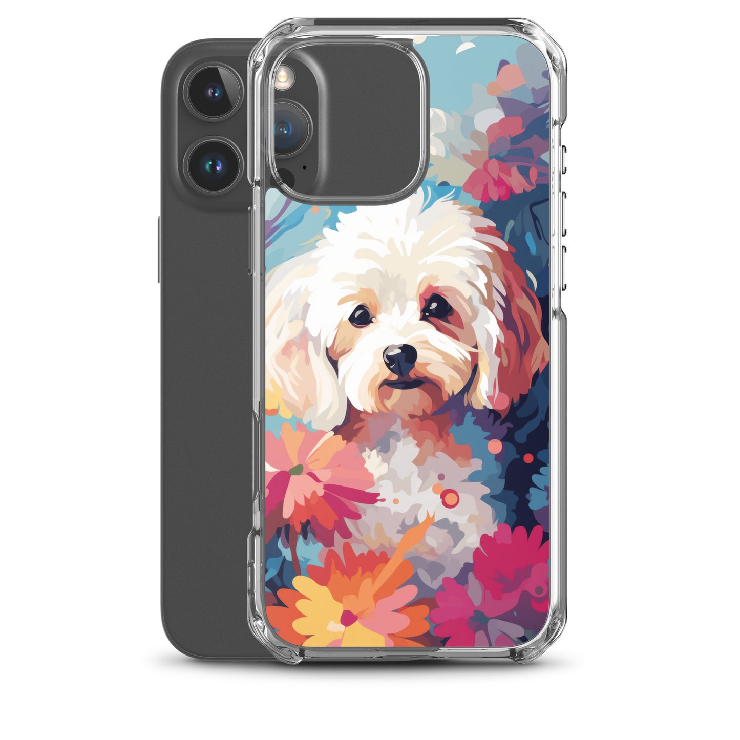 iPhone Case Painted Bichon Frise