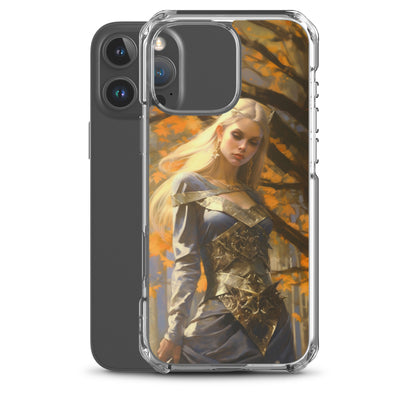 Dungeons and Dragons Female Elf iPhone Case