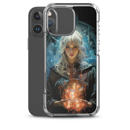 Dungeons and Dragons Female Elf Sorcerer iPhone Case