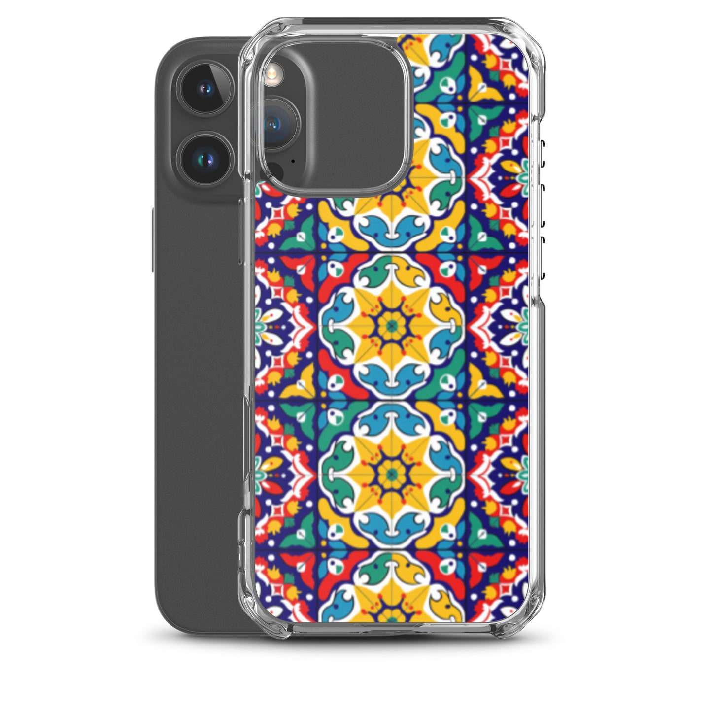 iPhone Case Talavera Tiles Red and Yellow