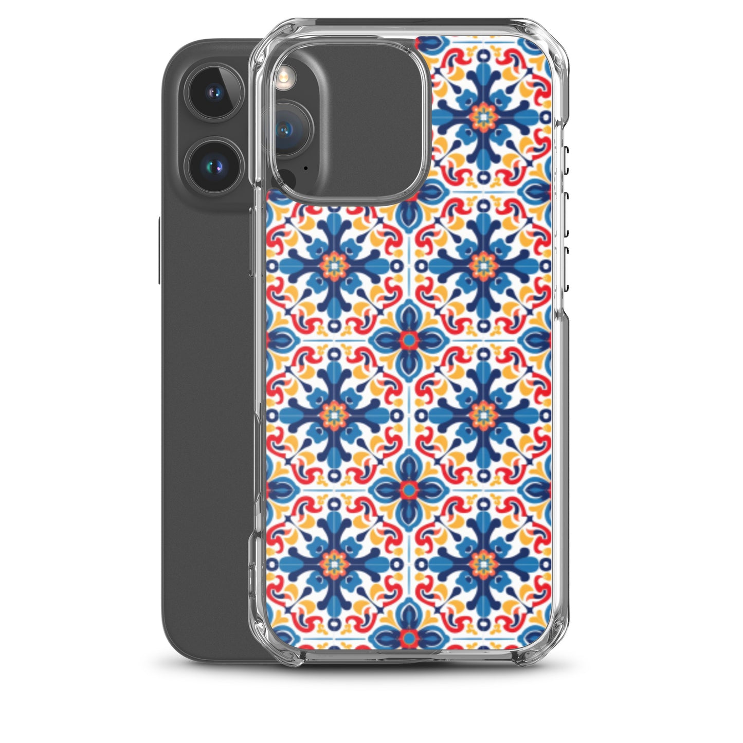 iPhone Case Talavera Tiles Blue and Red