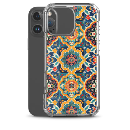 iPhone Case Colorful Armenian Ceramic Tiles