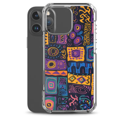 iPhone Case Colorful Yemanja Pattern