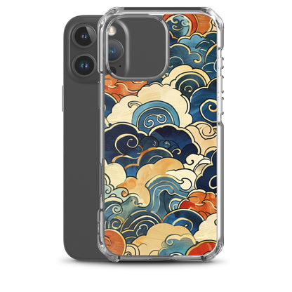 iPhone Case Stylized Clouds