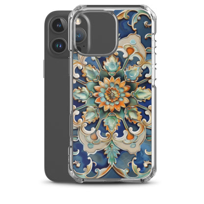 iPhone Case Malaysian Ceramic Tile Pattern