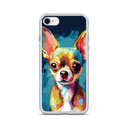 iPhone Case Painted Chihuahua