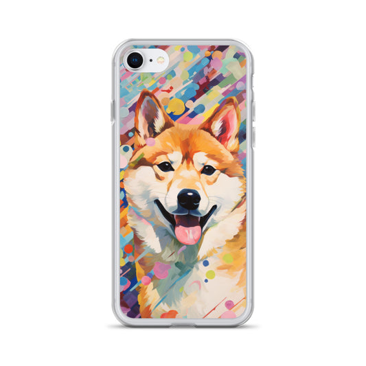 iPhone Case Painted Shiba Inu