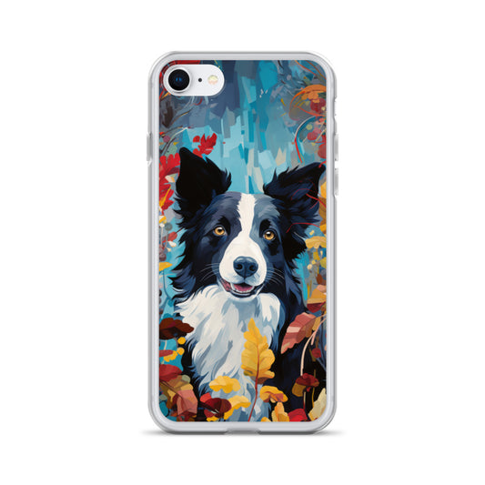 iPhone Case Painted Border Collie