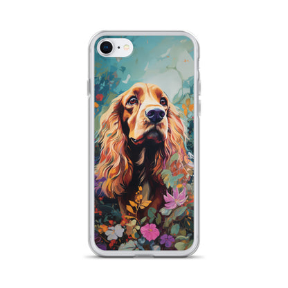 iPhone Case Painted Cocker Spaniel