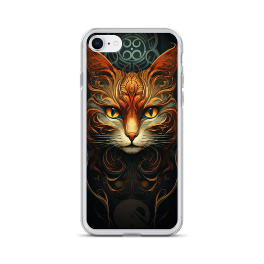 Art Nouveau Cat #2 iPhone Case
